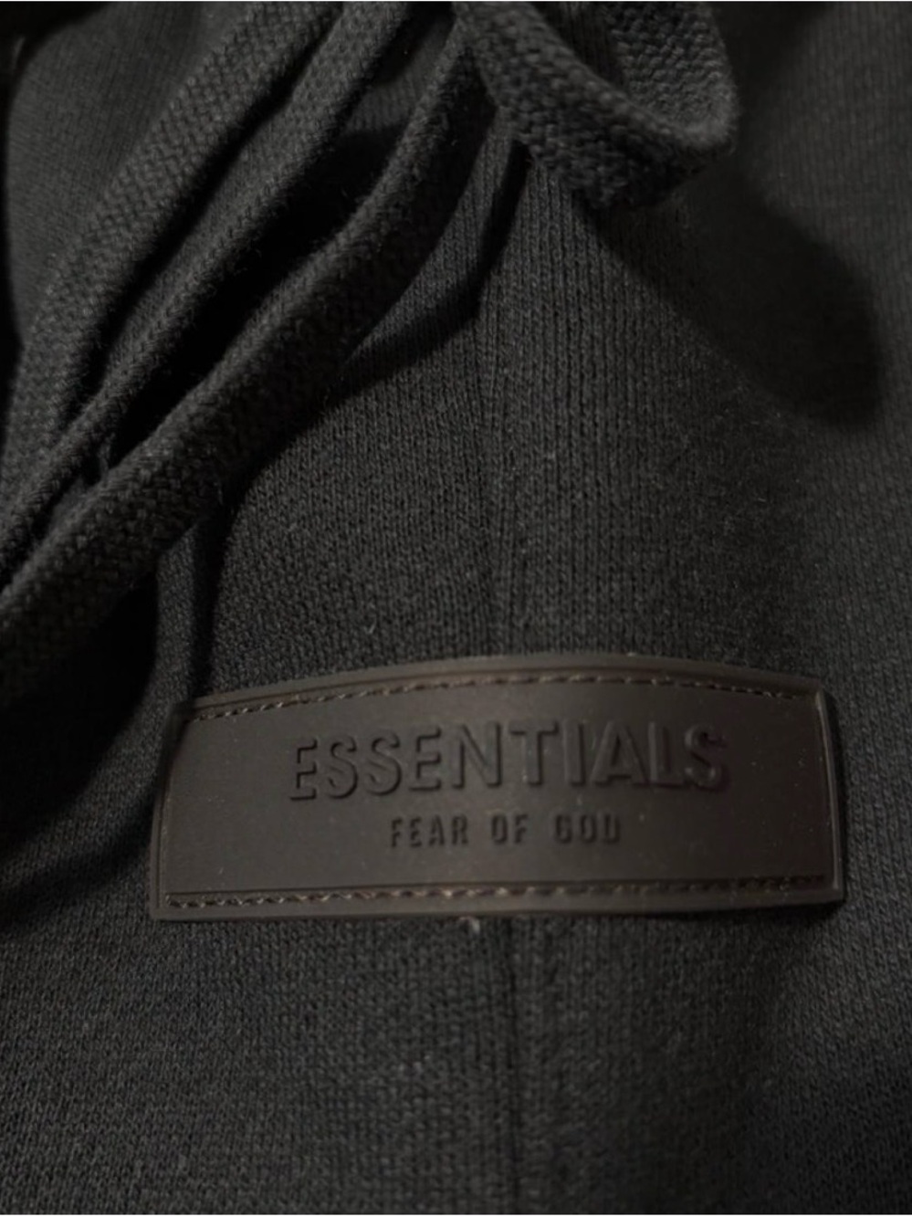 Fear of God ESSENTIALS Black Sweat Shorts